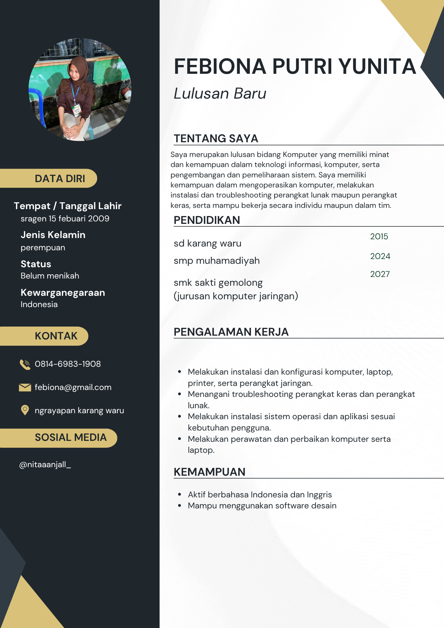 cv febiona